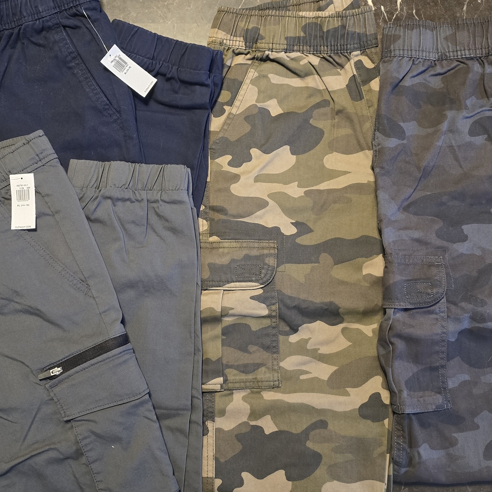 The Children's Place Kids Bottoms - Navy, Gray, Camo